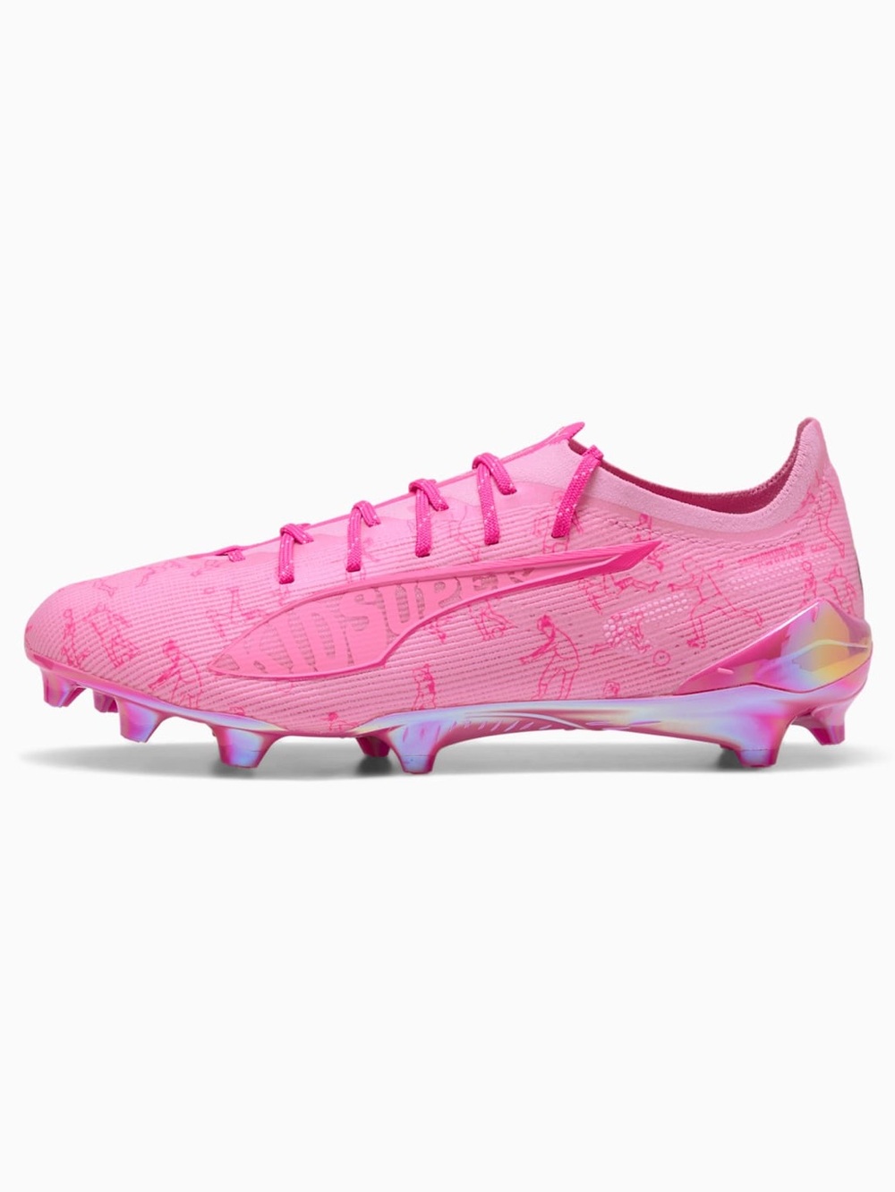 Brand new PUMA x KIDSUPER ULTRA 5 ULTIMATE Pink Lilac/Pink Ravish